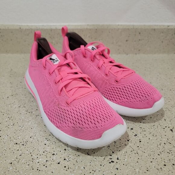 Adidas Element Urban Run Women's Running Training Shoes Pink White M29301 size 8 - Picture 2 of 10